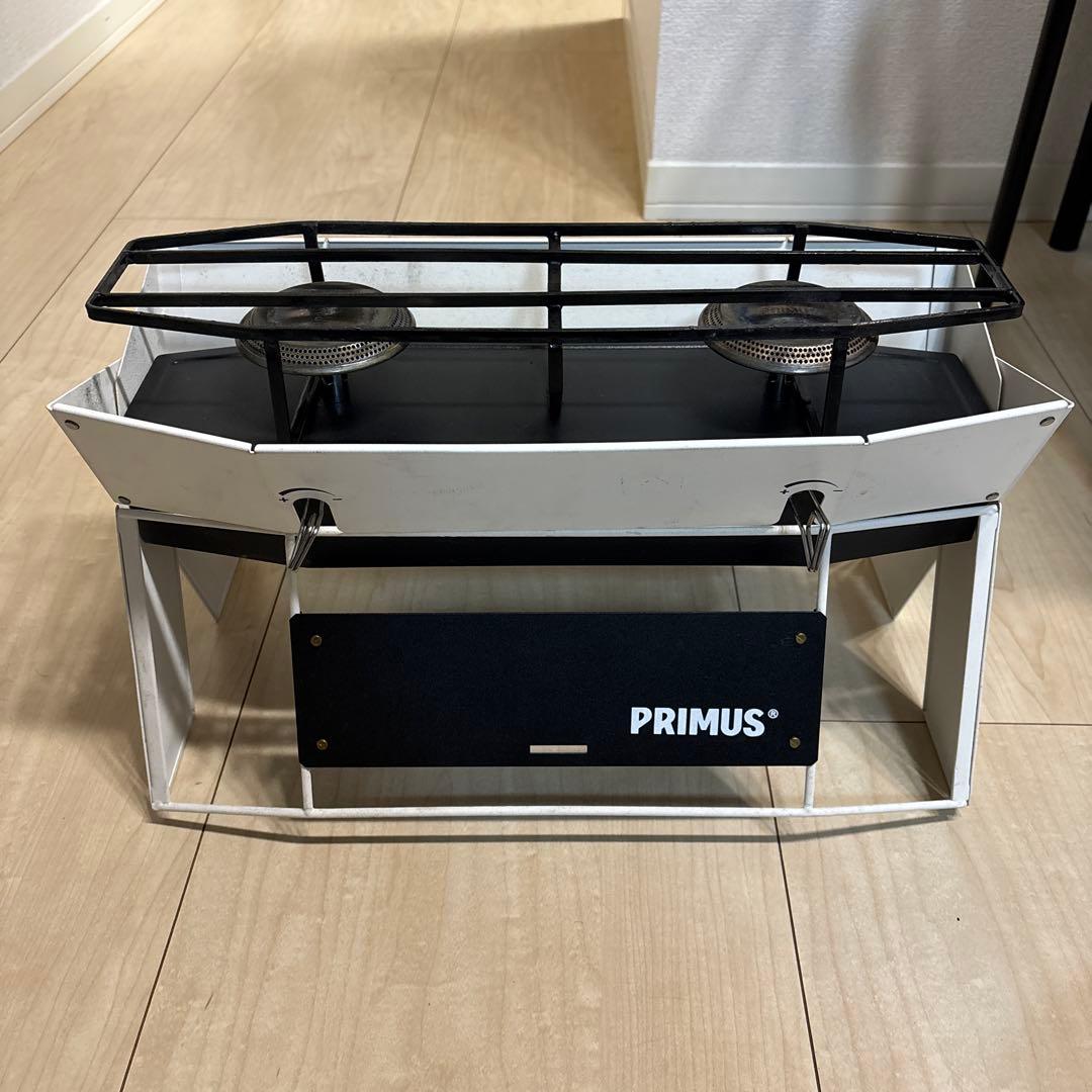 PRIMUS オンジャ ツーバーナー 点火確認済 ケース付 即使用OK