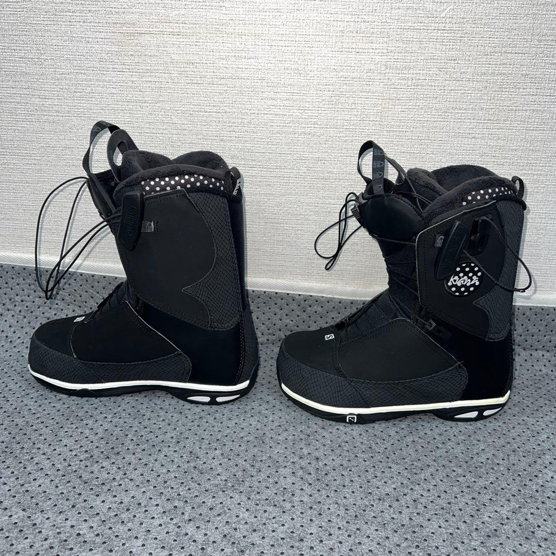 数回使用 23.5cm SALOMON KIANA スノーボード レースブーツ