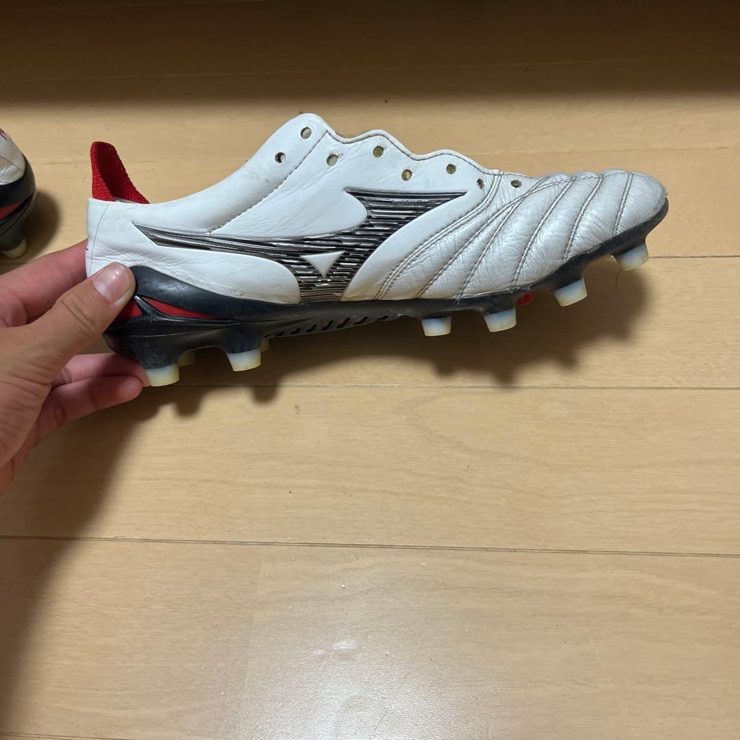 Mizuno Japan モレリアネオ4サッカーシューズ ホワイト/レッド