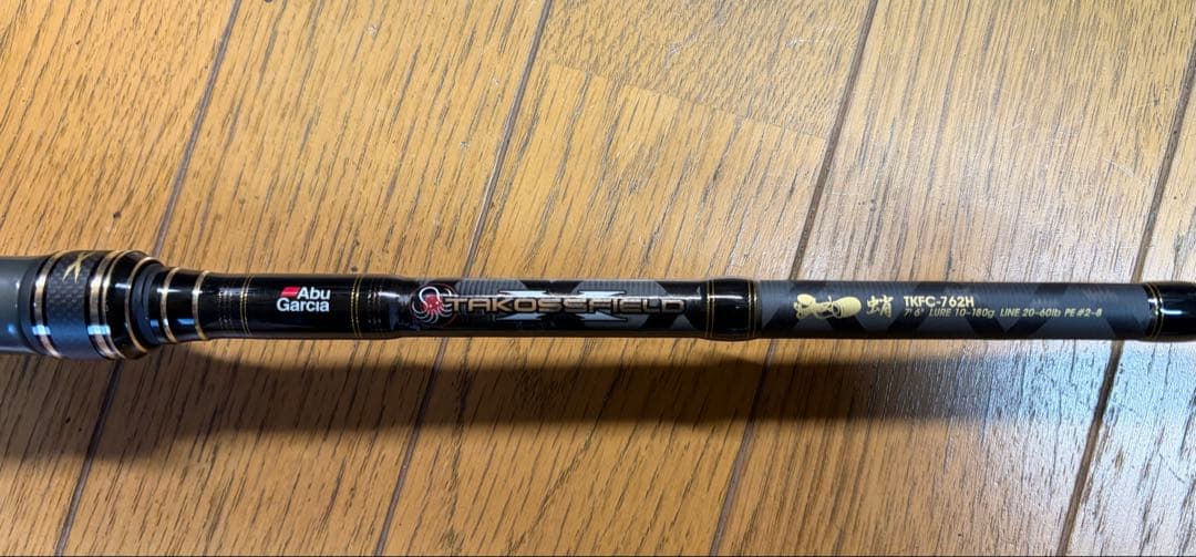 Abu Garcia T KFC-762Hルアーロッド　タコ専用モデル