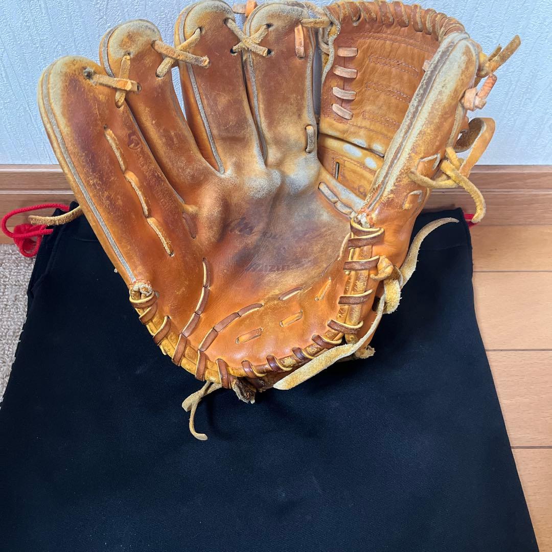 Mizuno Pro 野球硬式用グローブ ブラウン