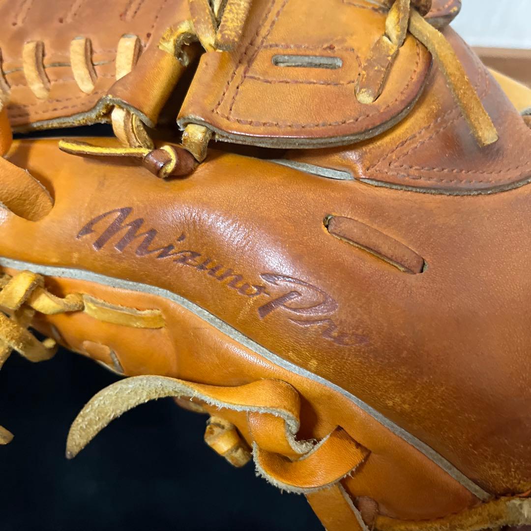 Mizuno Pro 野球硬式用グローブ ブラウン