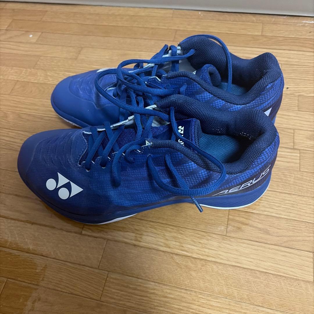 YONEX AERUS ネイビー バドミントンシューズ　26.0㎝