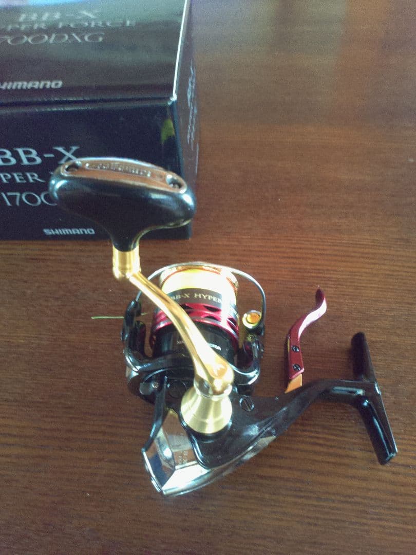 SHIMANO BB-X HYPER FORCE 1700DXGスピニングリール
