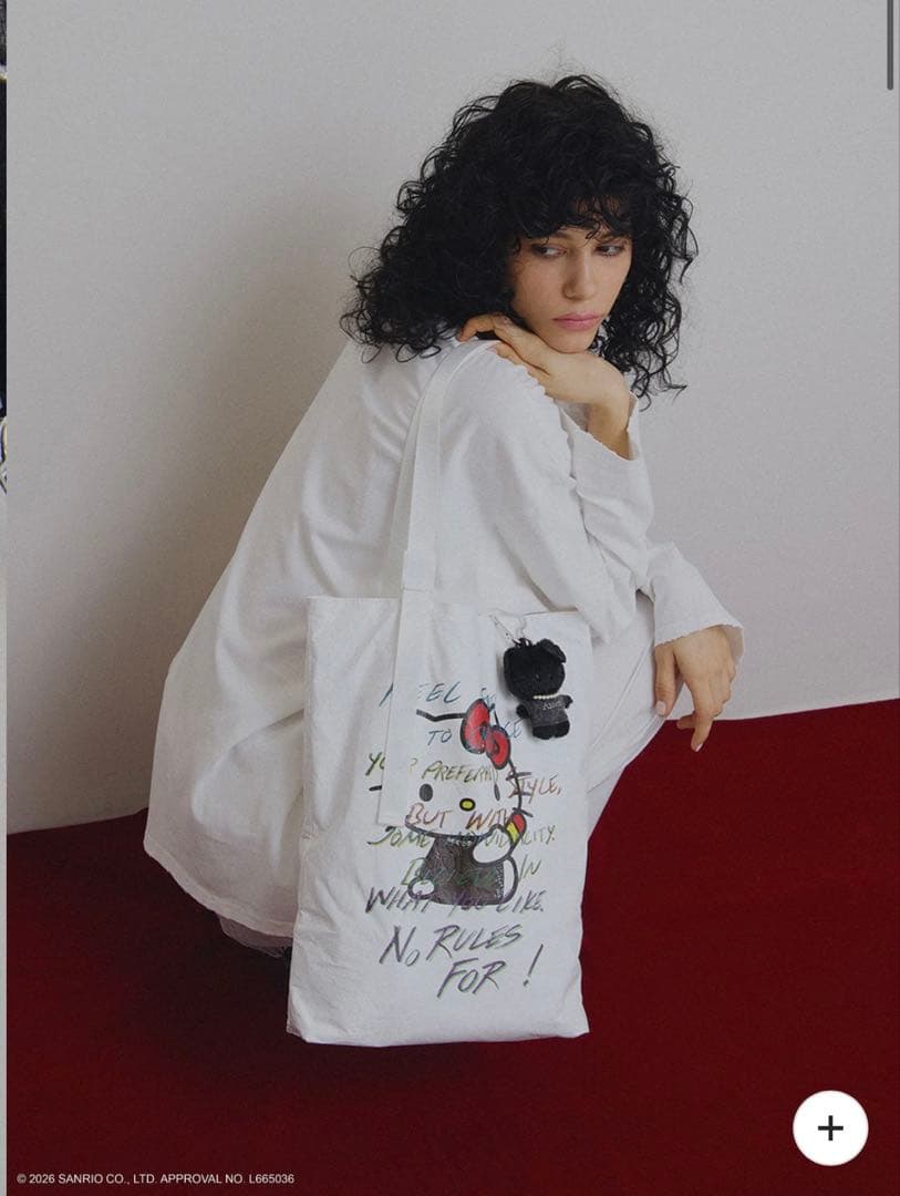 HELLO KITTY×Ameri MASCOT KEYCHAIN／ハローキティ