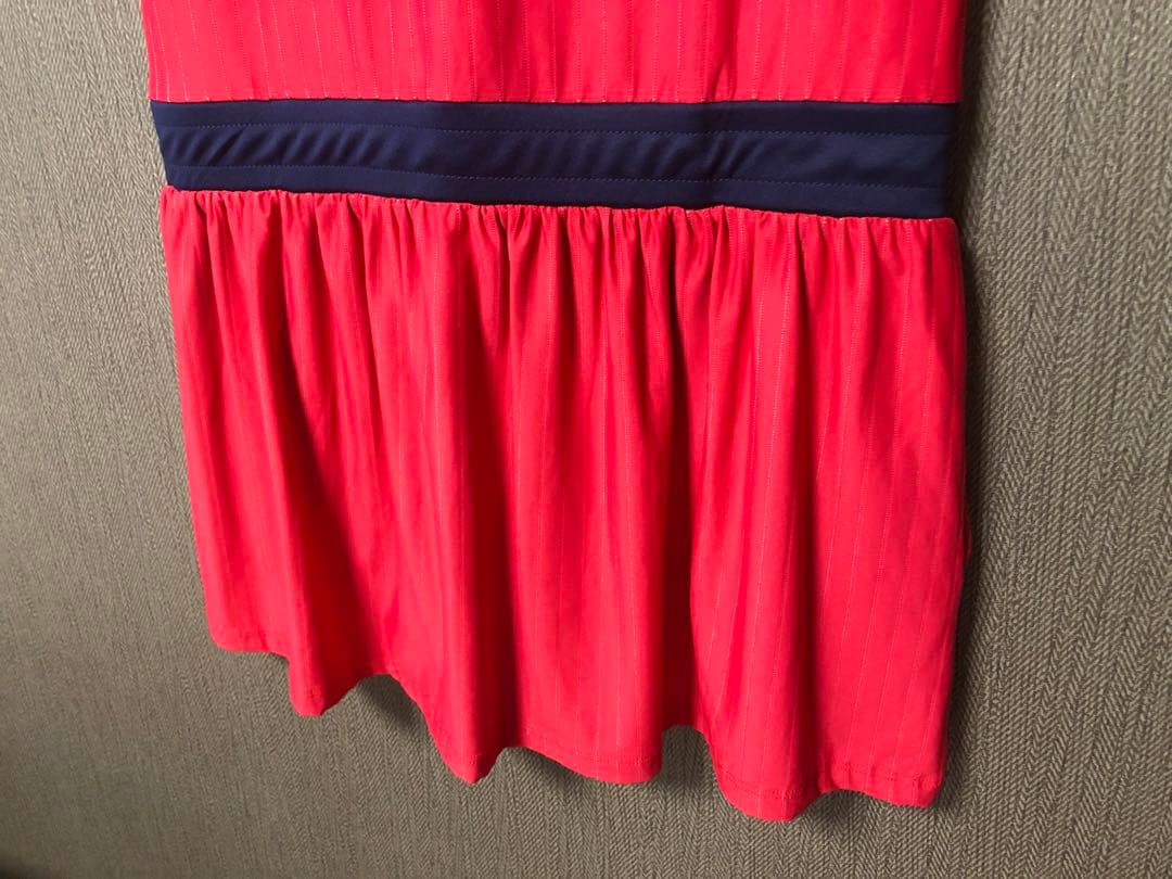 FILA フィラ　テニスウエア ワンピース　Lサイズ　タグ付き新品　レッド