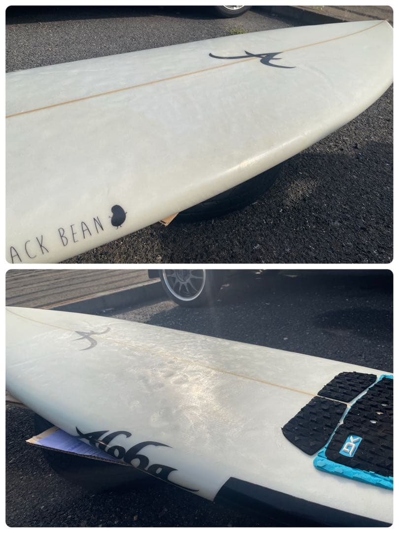 Aloha Black Bean ショートボード 6'4\"