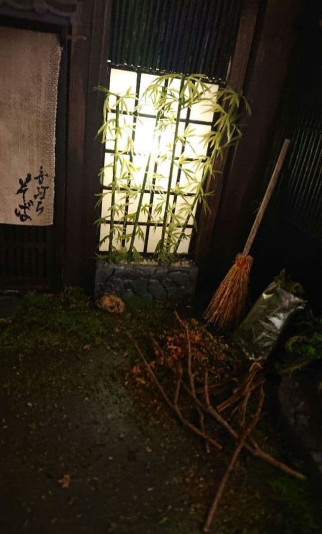 1/12 　出前　スーパーカブ　ジオラマ