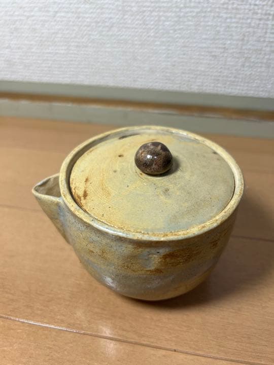 693 希少　虫明焼　備前焼　宝瓶　5客　未使用　　　有田焼