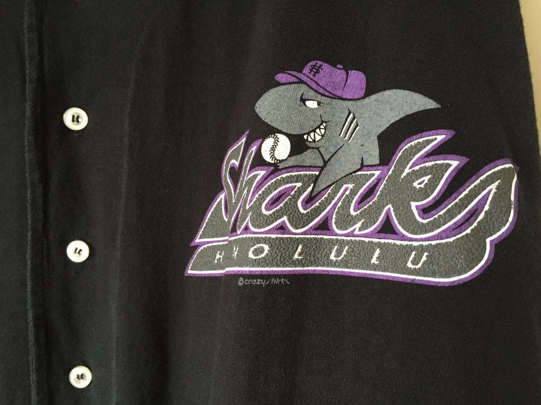 ホノルル シャークス Honolulu Sharks ベースボールTシャツ