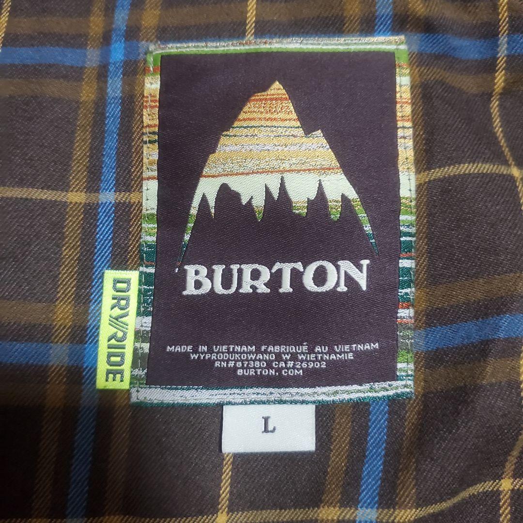 きりゅう！　BURTON　ウェア上下　ジャケットLサイズ　パンツMサイズ