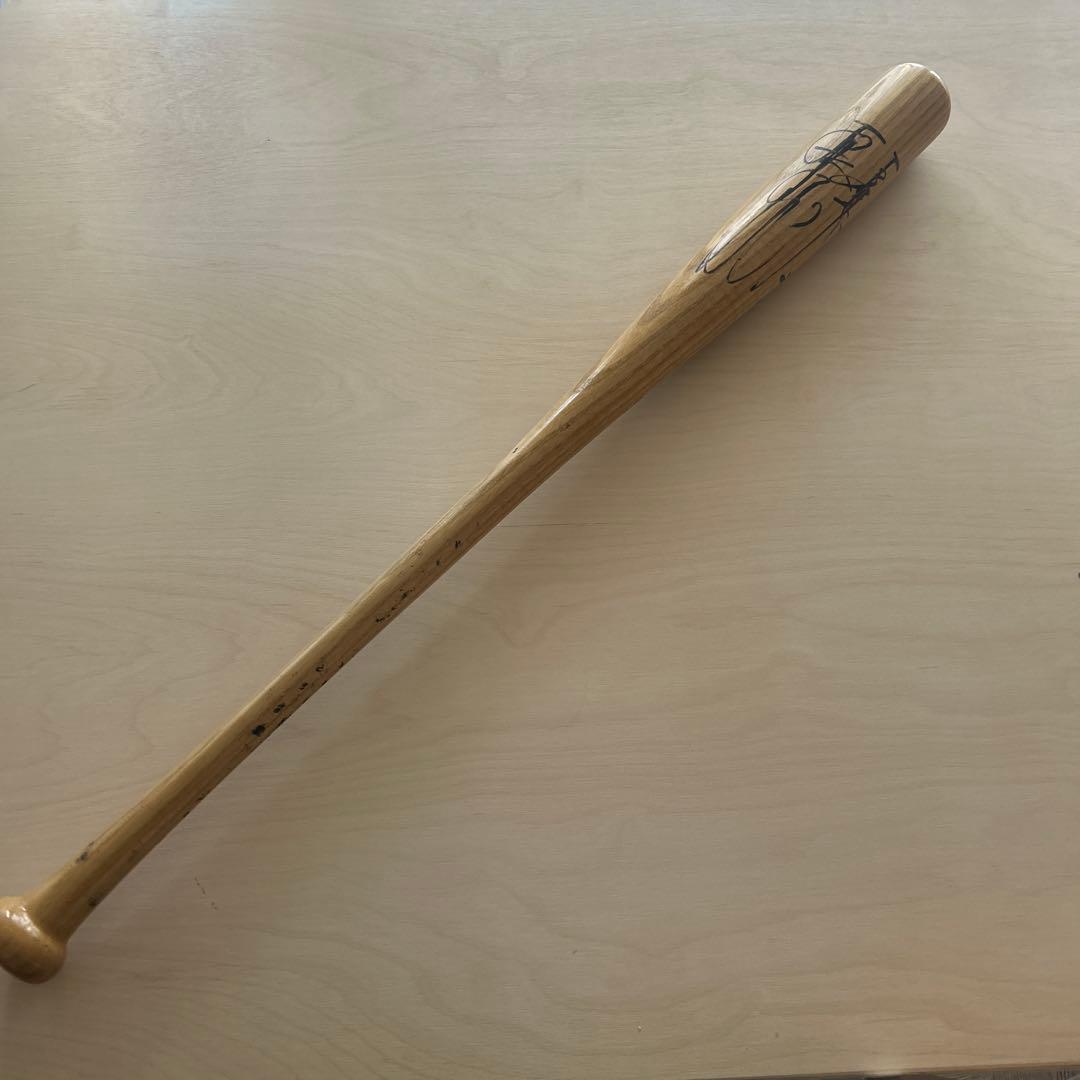 原辰徳　直筆　サインバット　美品
