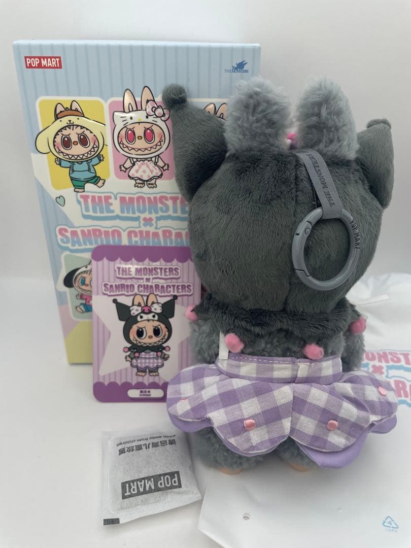 ラブブlabubu THE MONSTERS × サンリオ　クロミ ぬいぐるみ