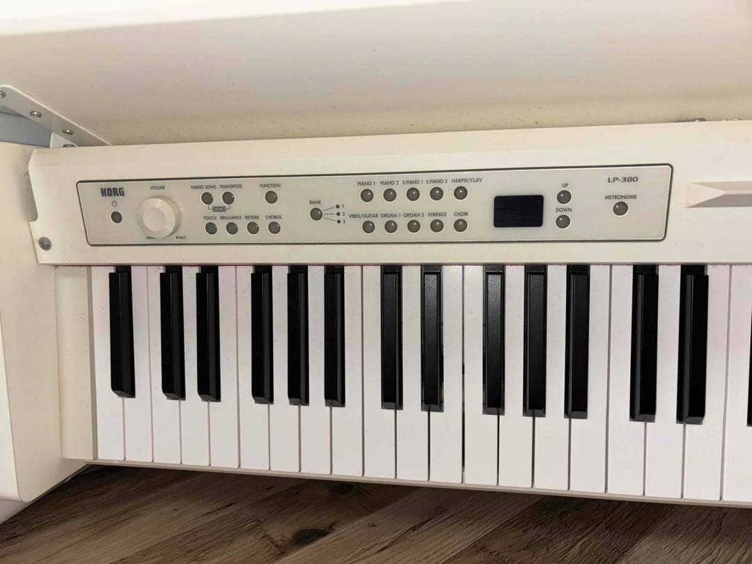 KORG 電子ピアノ LP-380-WH (ホワイト) 88鍵盤