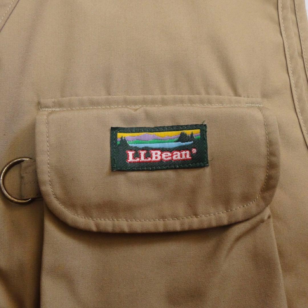 【90's】香港製 LLBEAN フィッシングベスト Lサイズ