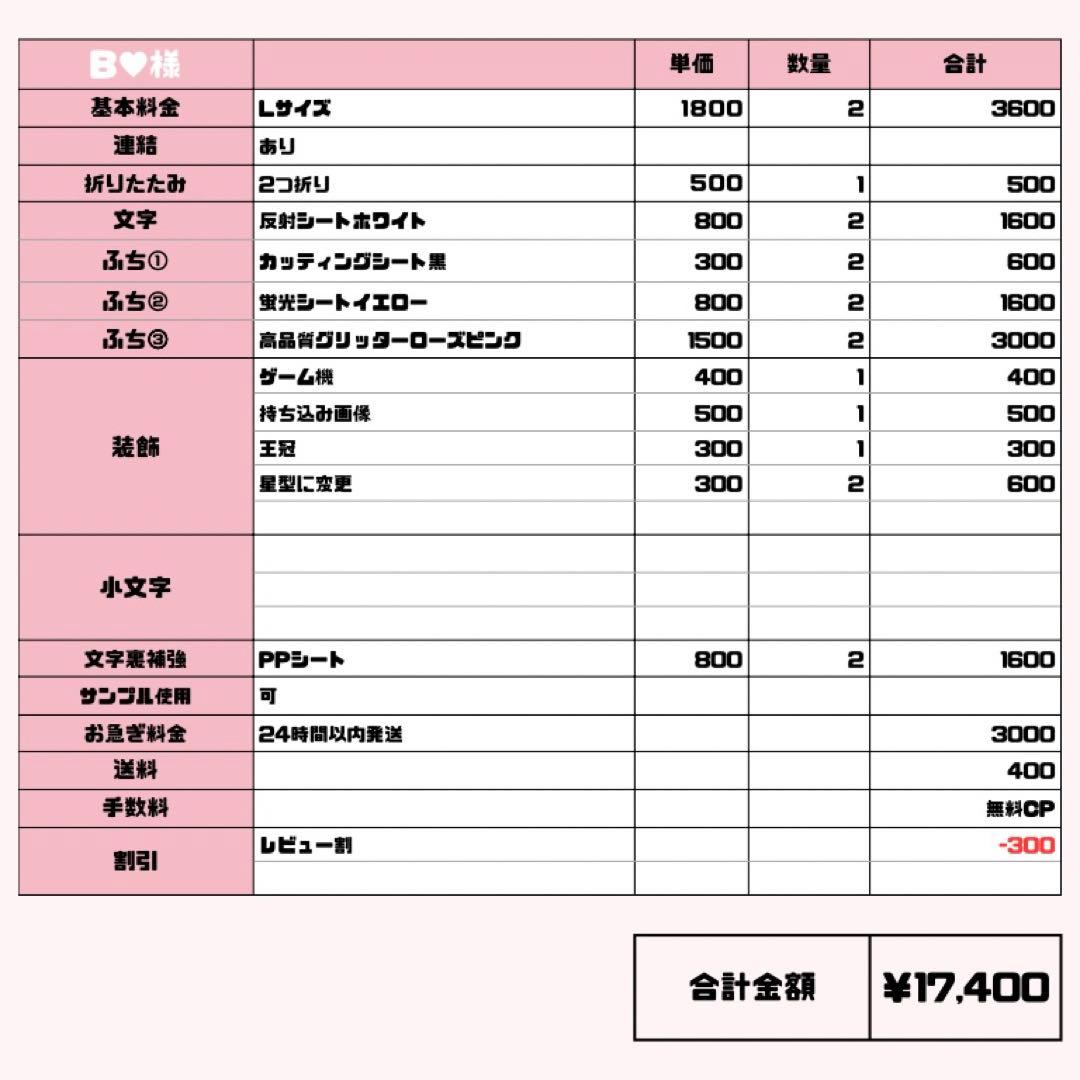 B♥【4/5発】うちわ文字 連結 文字パネル 団扇屋さん オーダー