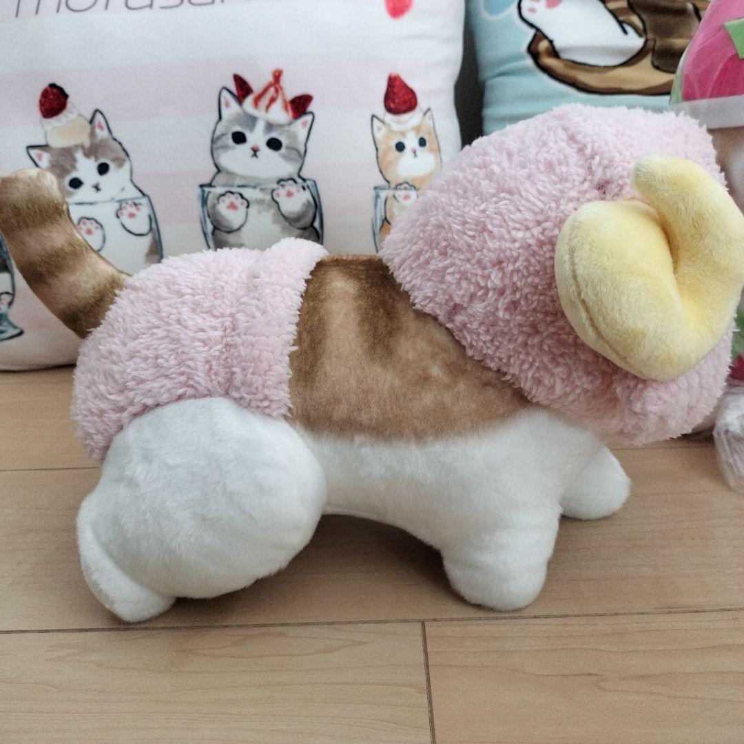 モフサンド　ぬいぐるみ　ロングクッション　保冷バッグ　レジャー　スクエアクッショ
