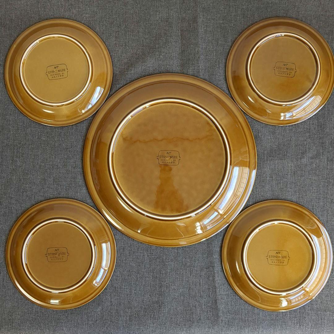 K.K.ノリタケ ストーンウェア STONEWARE 皿 5枚 セット