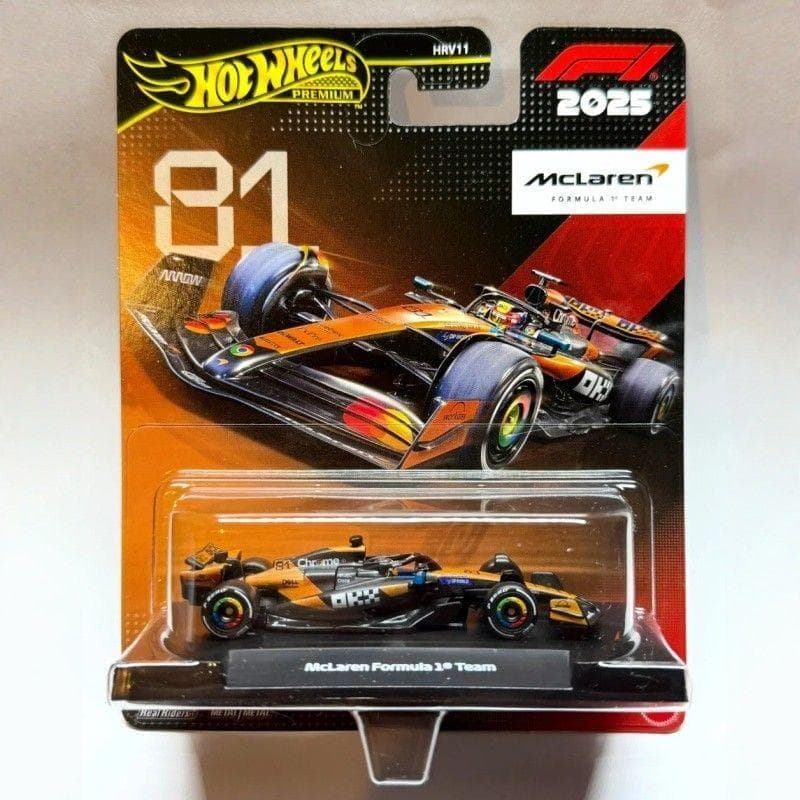 ホットウィール プレミアムレースアソート 2025 F1 5台コンプセット