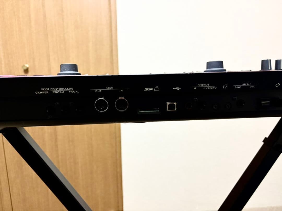KORG KROSS 2 61鍵 レッドマーブル 純正ソフトケース付き
