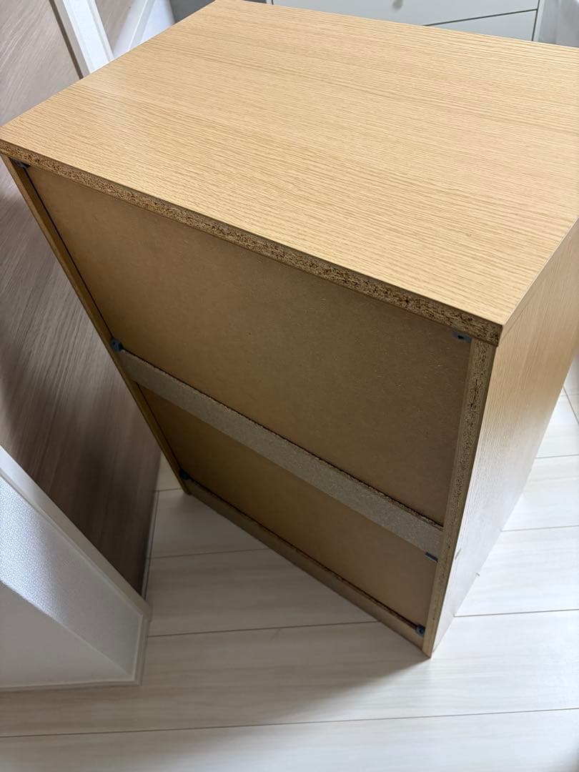 【美品】ニトリナチュラル4段木製チェスト