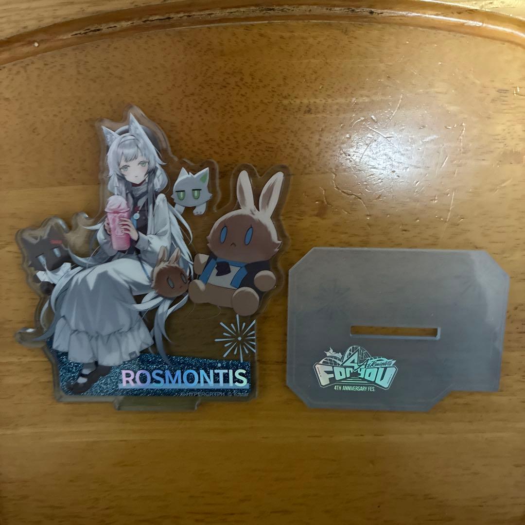 アークナイツ4thAnniversaryFesキービジュアル アクリルスタンド