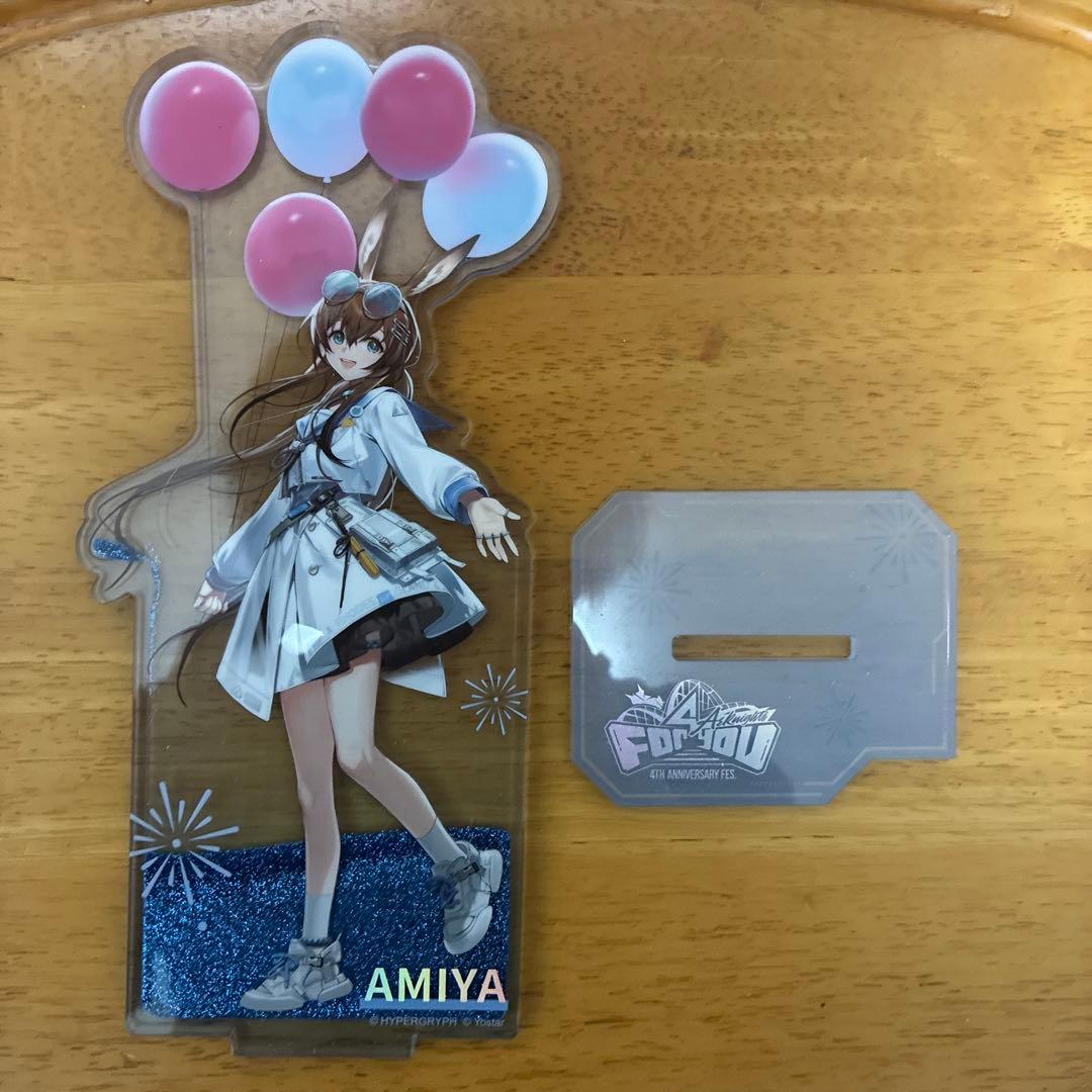 アークナイツ4thAnniversaryFesキービジュアル アクリルスタンド