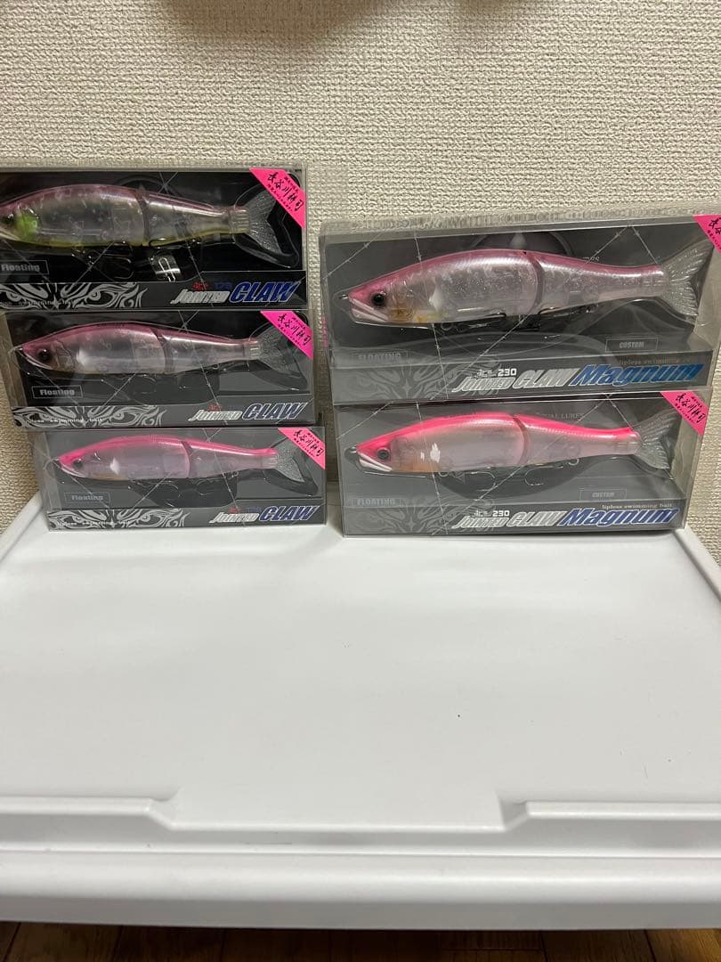 尺ワンとジョイクロセット長谷川ピンク