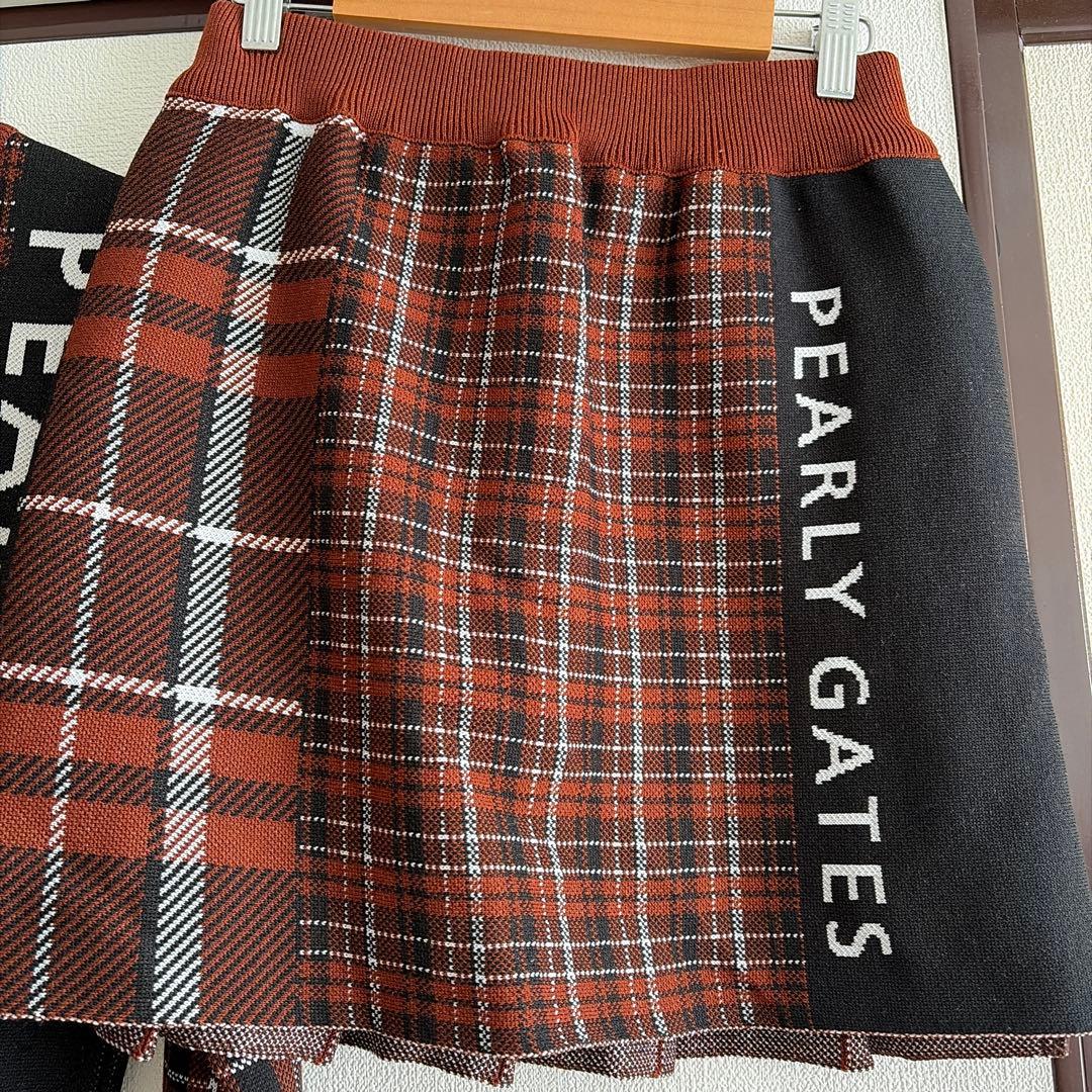 PEARLY GATES チェック柄 セットアップ