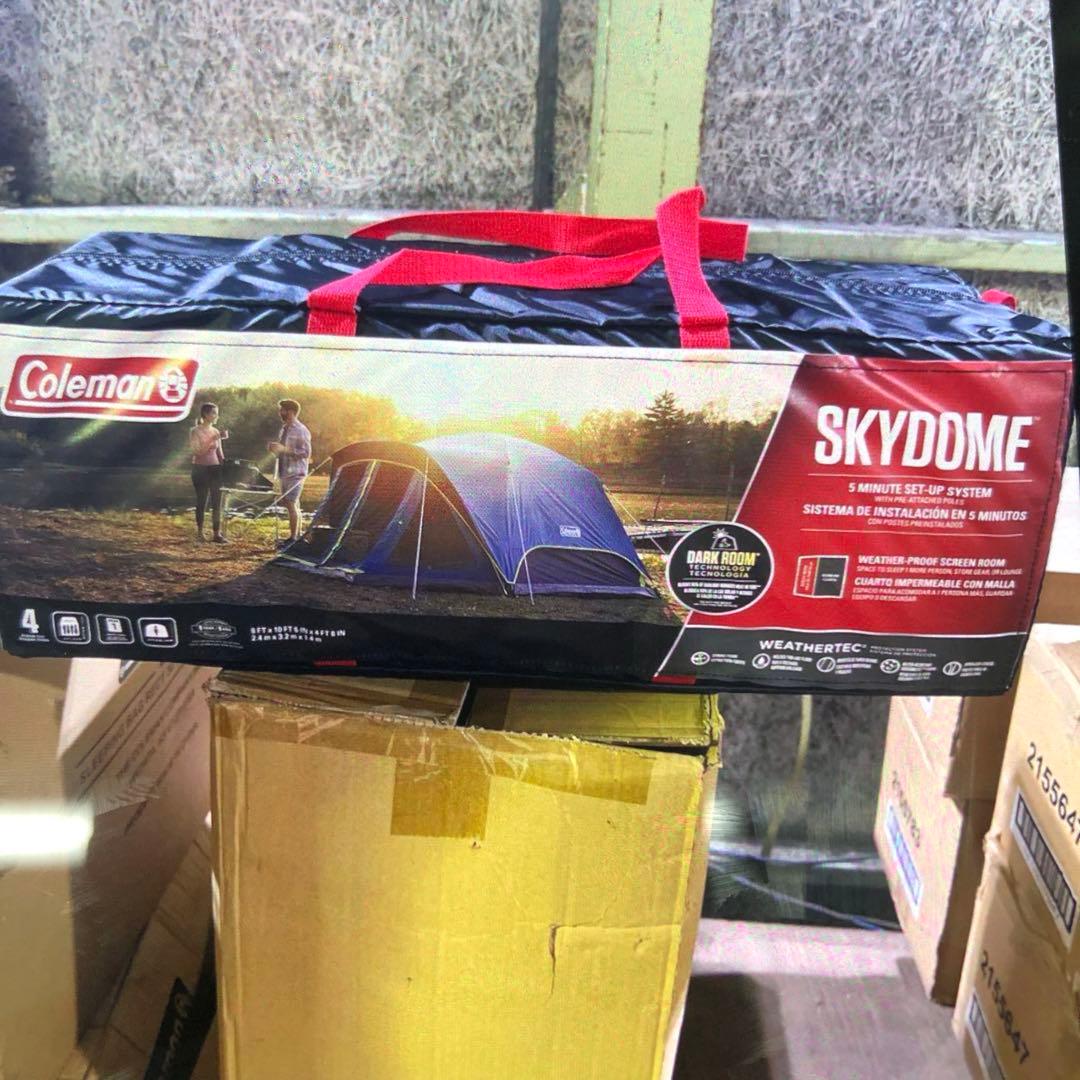 Coleman 4-Person Skydome Dark Room テント