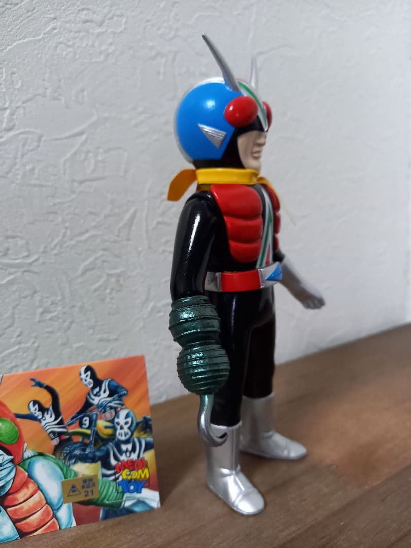 熊*様 メディコムトイ 東映レトロソフビコレクションM ライダーマン ミドルサイ