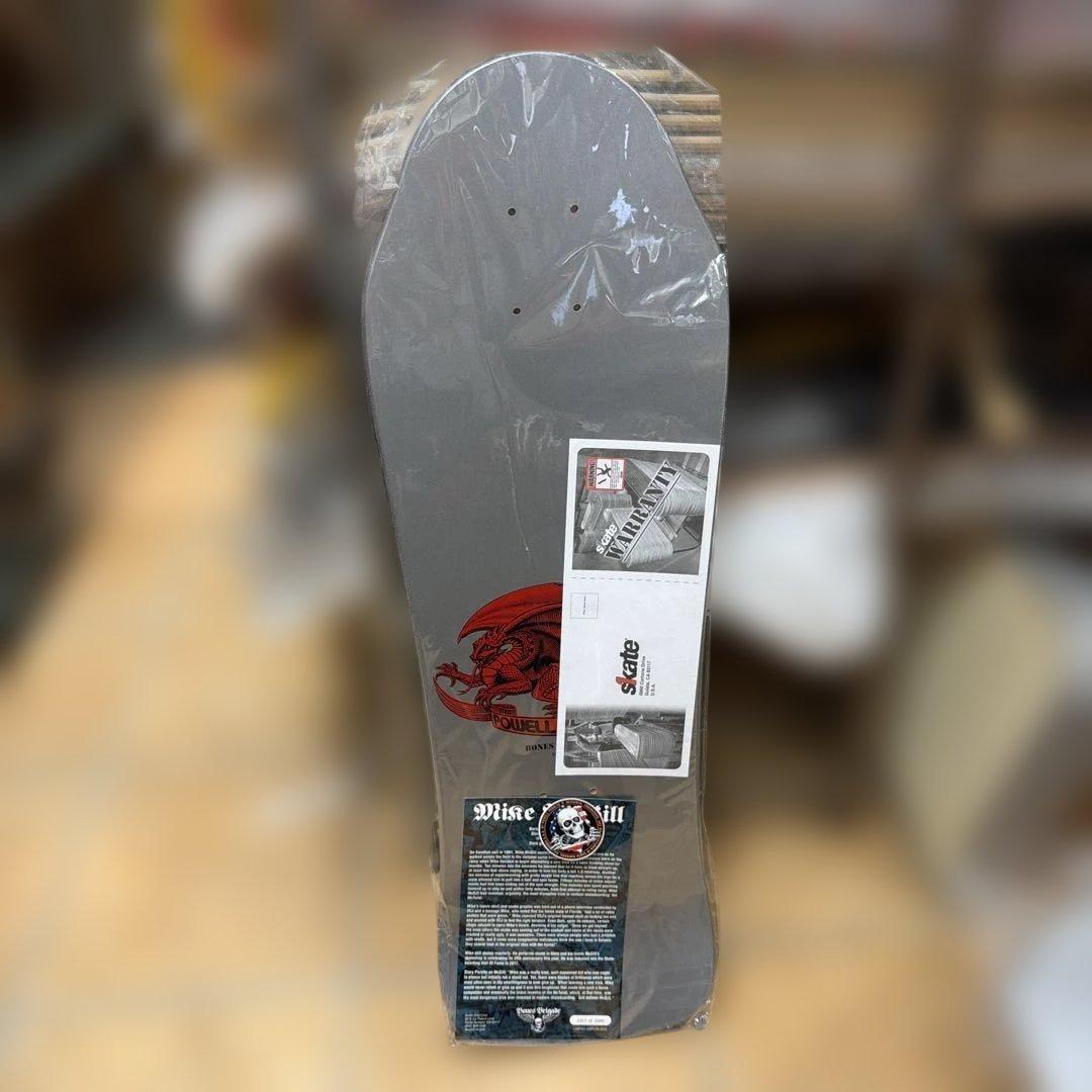Powell Mike Mcgil Silver スケボーデッキ　10㌅　復刻版