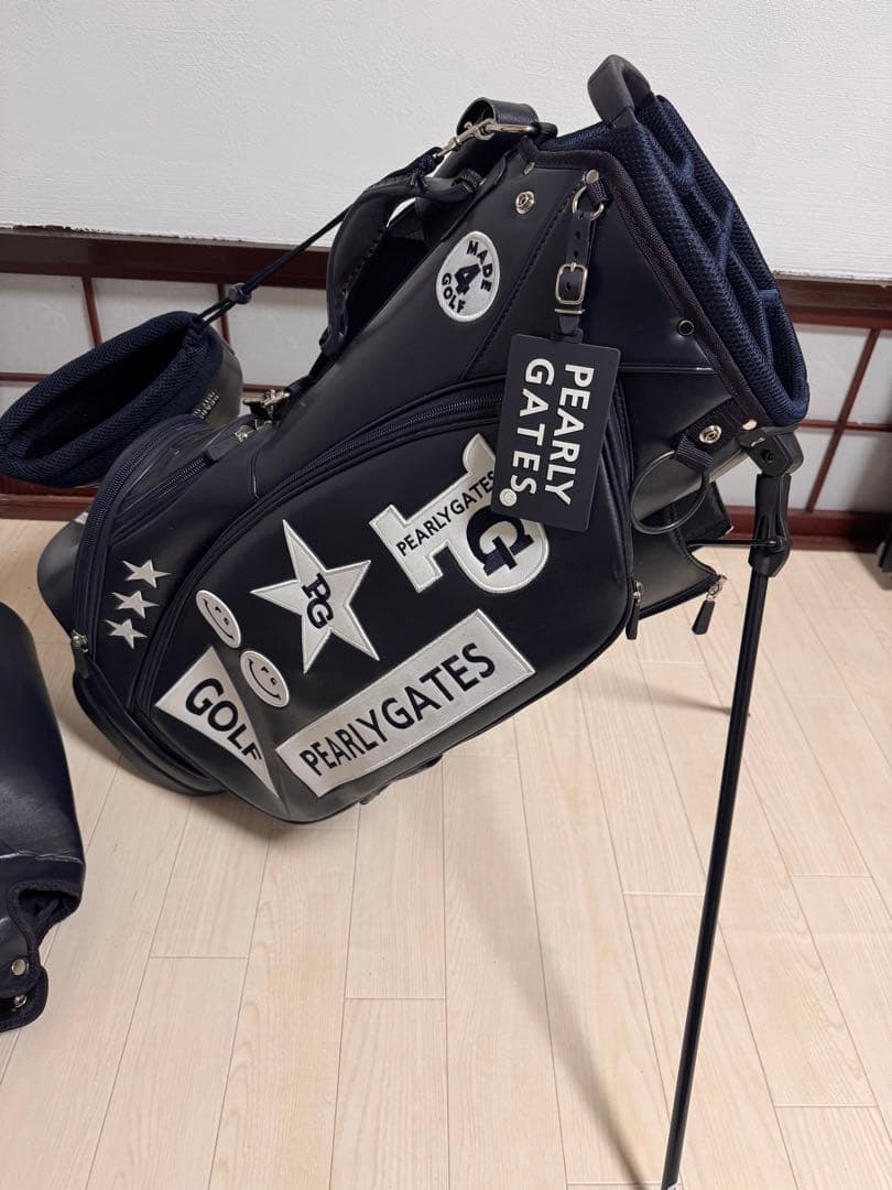 ほぼ未使用PERRY GATES パーリーゲイツ　キャディバッグ 89