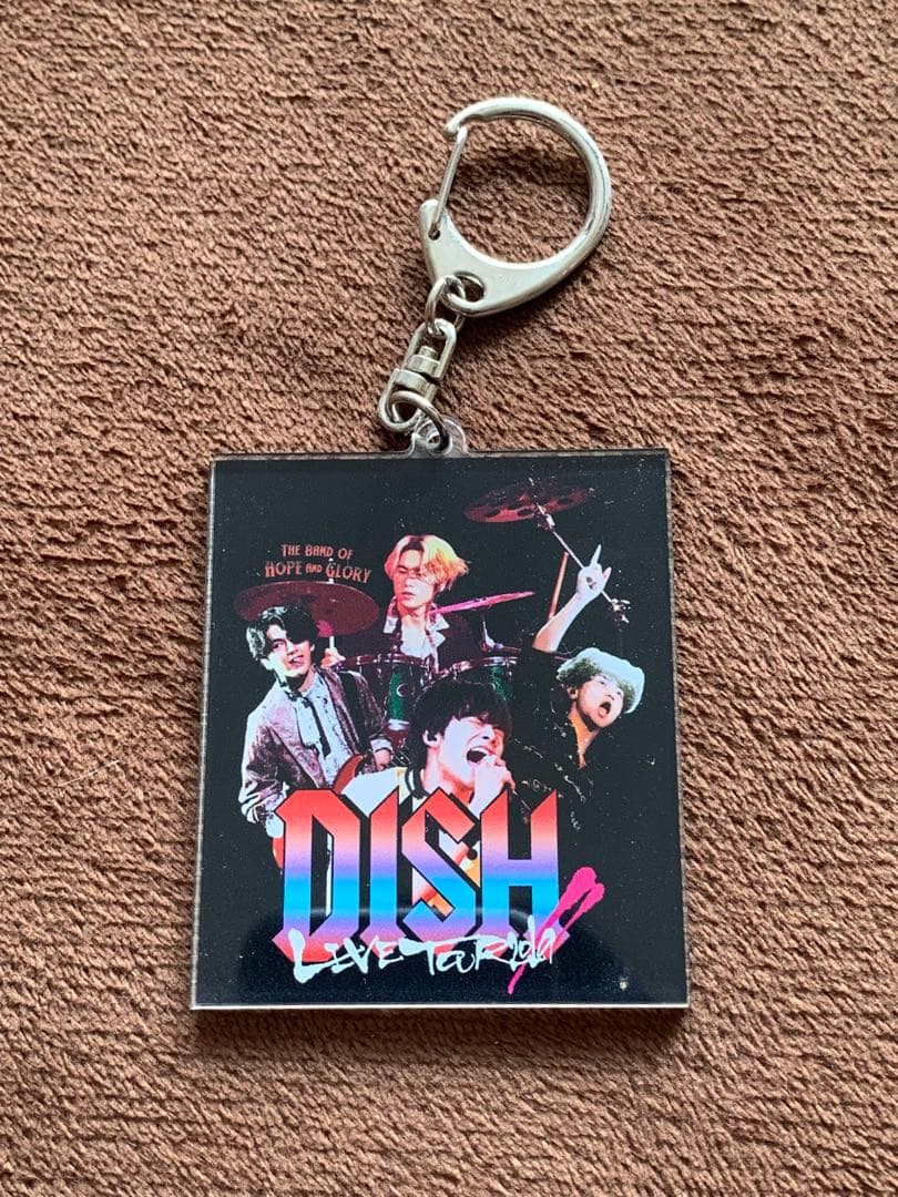 DISH// バンT ライトバングル キーホルダー