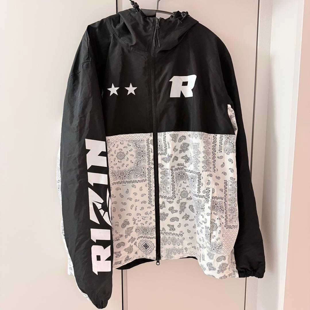 完売品●RIZIN 2XL 平本蓮モデル着用 ホワイト／ブラック　ジャケット