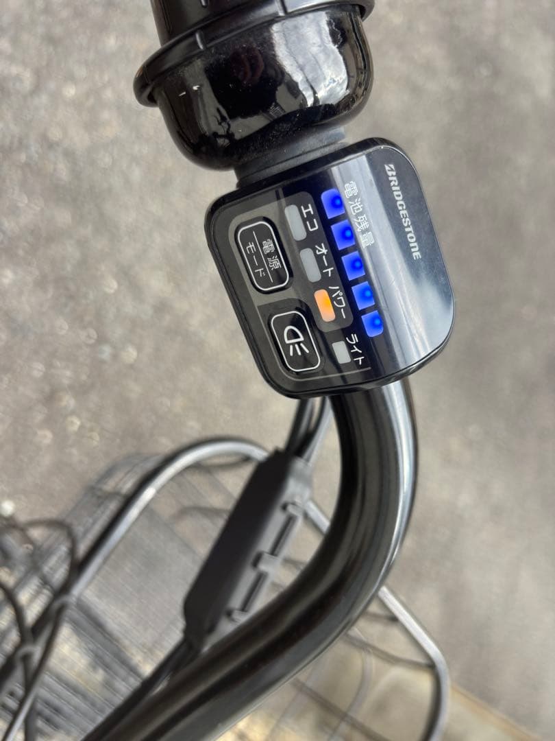 ステップクルーズe 電動アシスト自転車 黒 ブリジストン【京都市内】