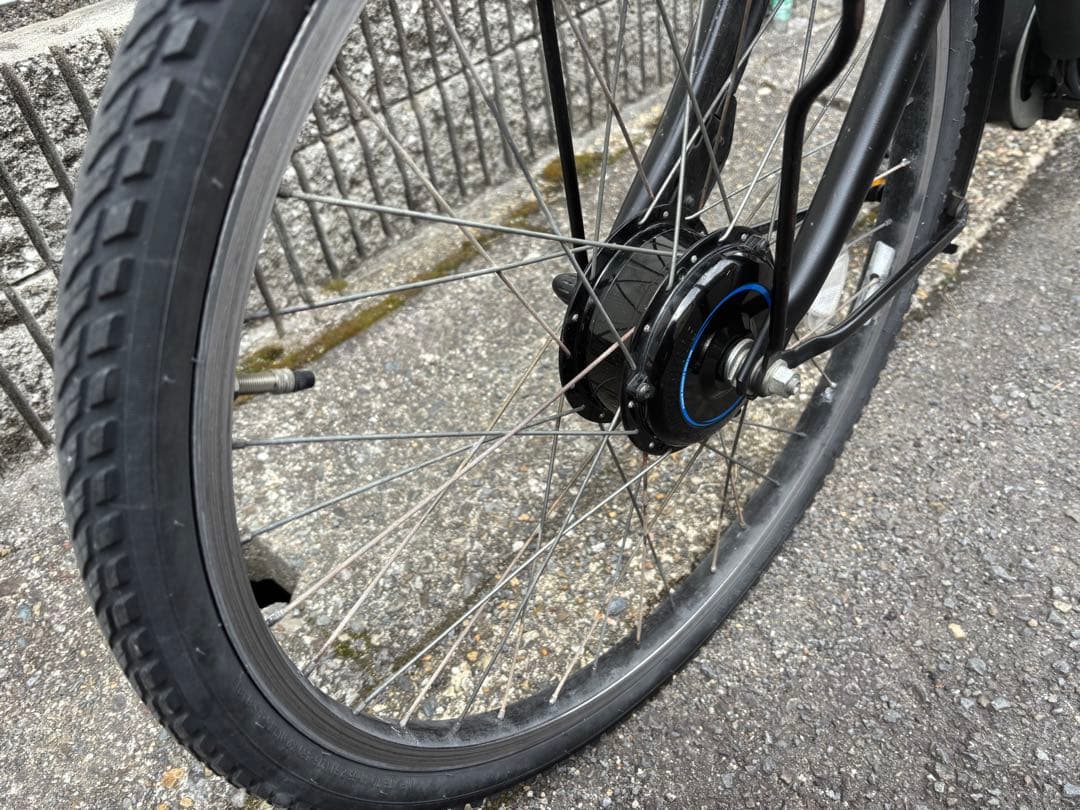 ステップクルーズe 電動アシスト自転車 黒 ブリジストン【京都市内】