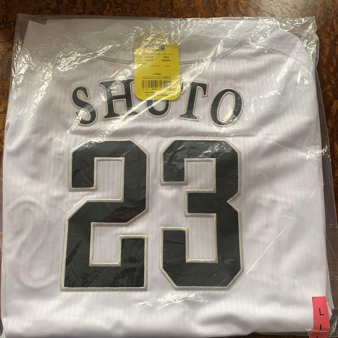 SHUTO #23 ホワイト ユニフォーム Lサイズ