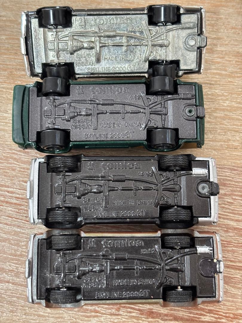 トミカ トミカリミテッド　スカイライン　ケンメリ パトカー　日本製　中国製