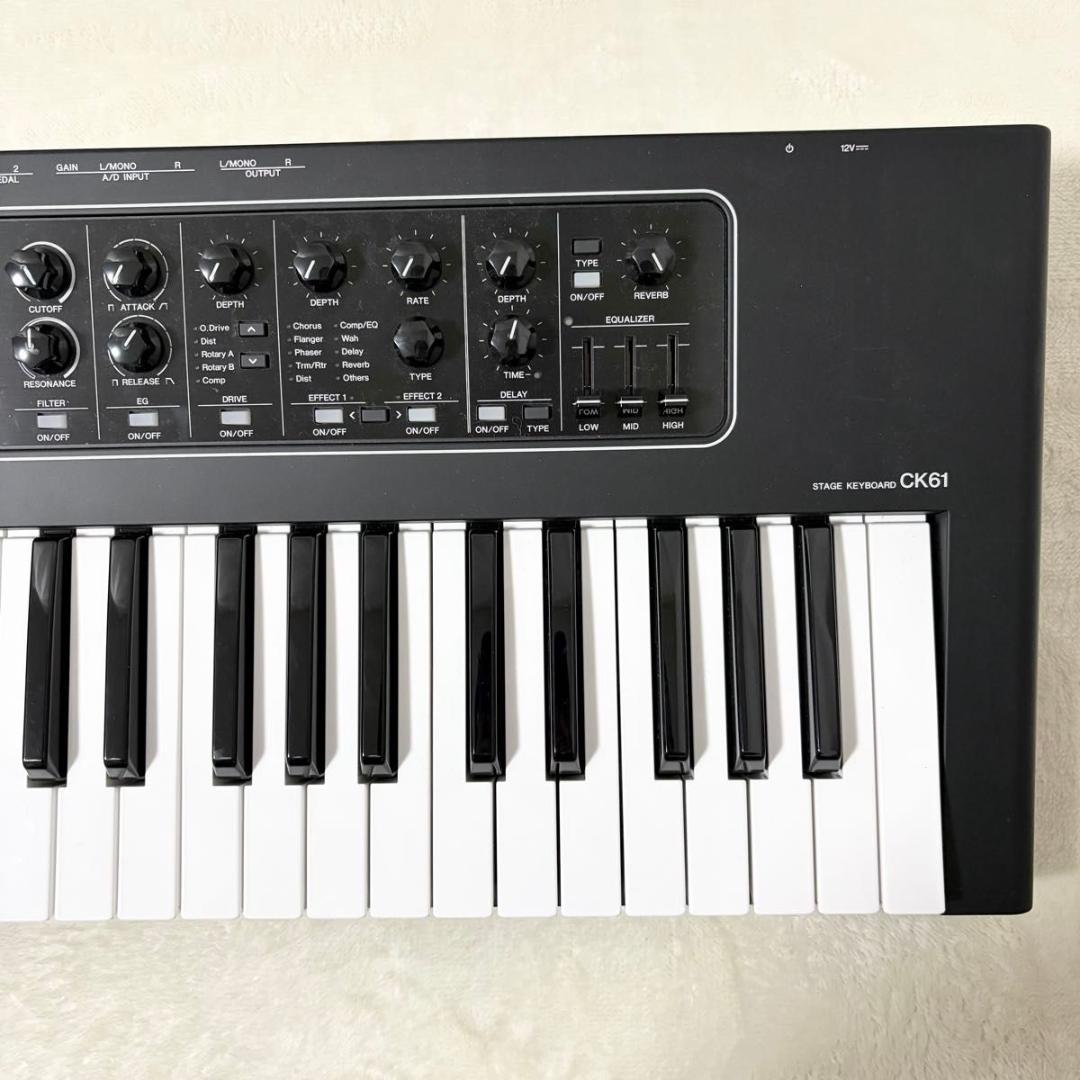 美品　YAMAHA ステージキーボード　CK61 ヤマハ　2024年製 61鍵