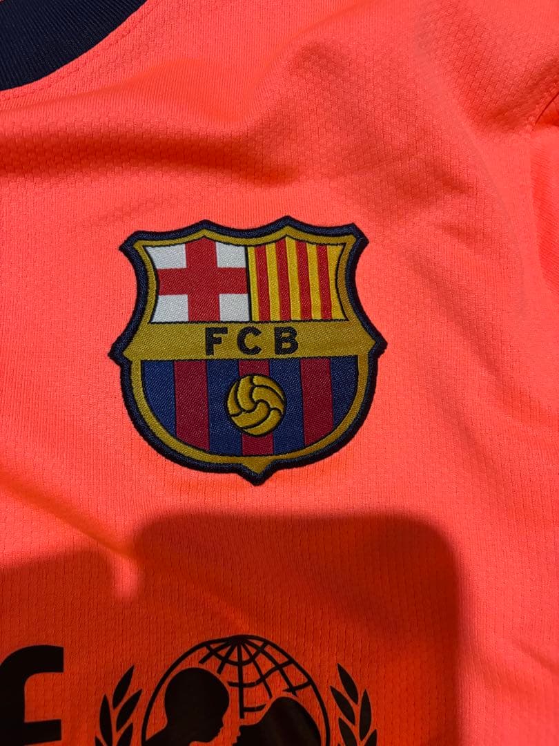 FC Barcelona 09-10 Nike 長袖ユニフォーム オレンジ