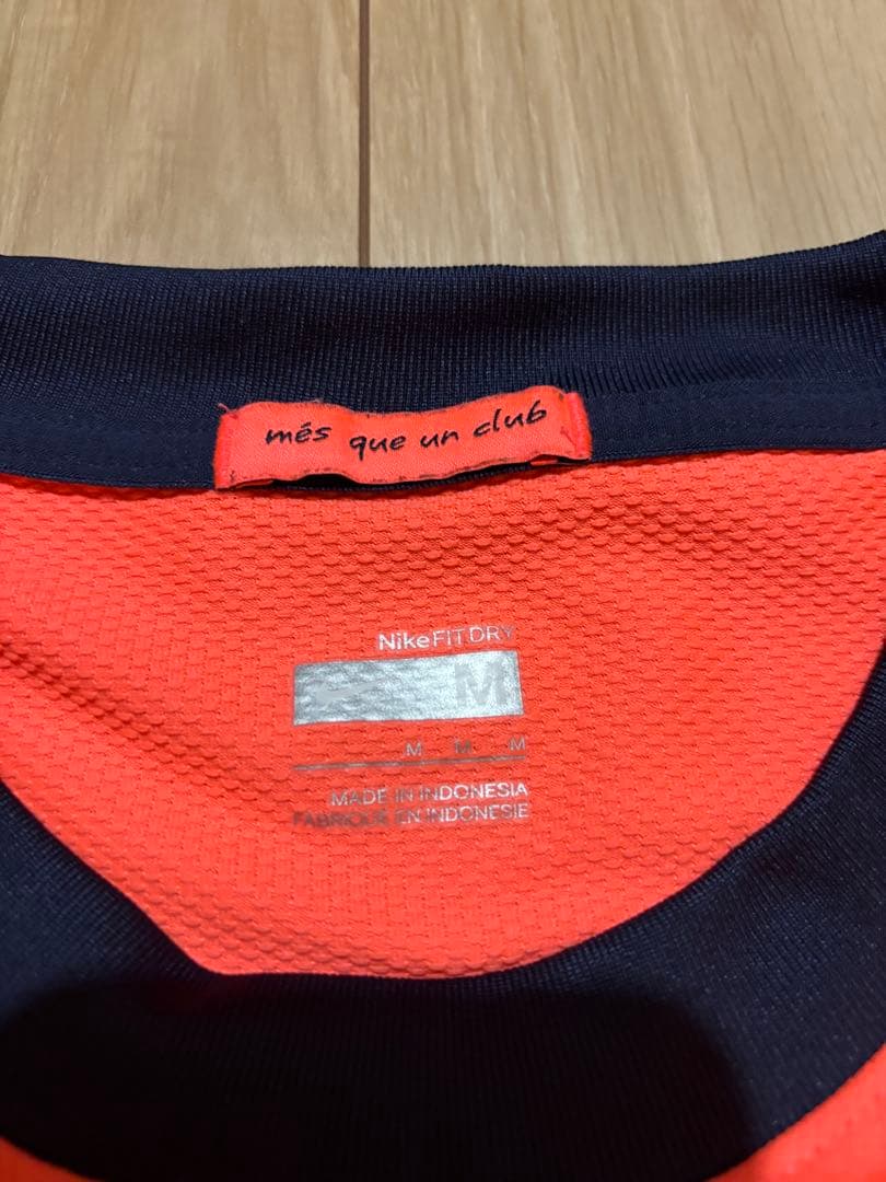FC Barcelona 09-10 Nike 長袖ユニフォーム オレンジ