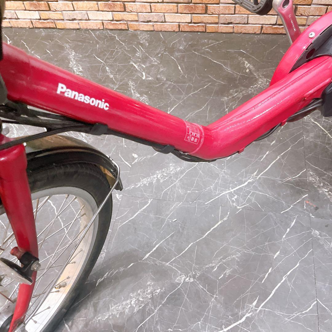 【53】子供乗せ電動自転車 Panasonic Gyutto ピンク 20インチ