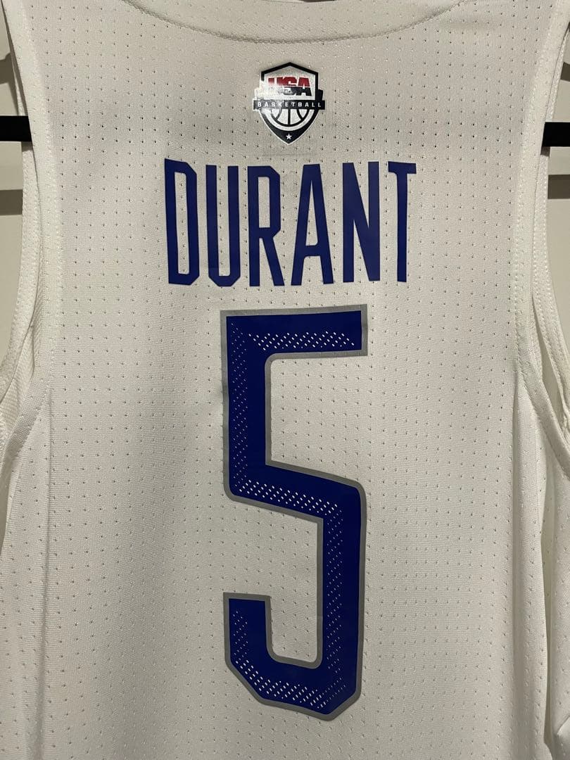 【新品未使用・紙タグ無し】 五輪バスケ KD ケビン・デュラント 代表ユニ