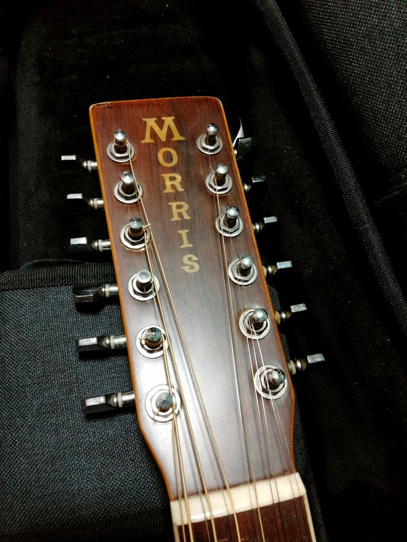 日本製 モーリス12弦アコースティックギター morris