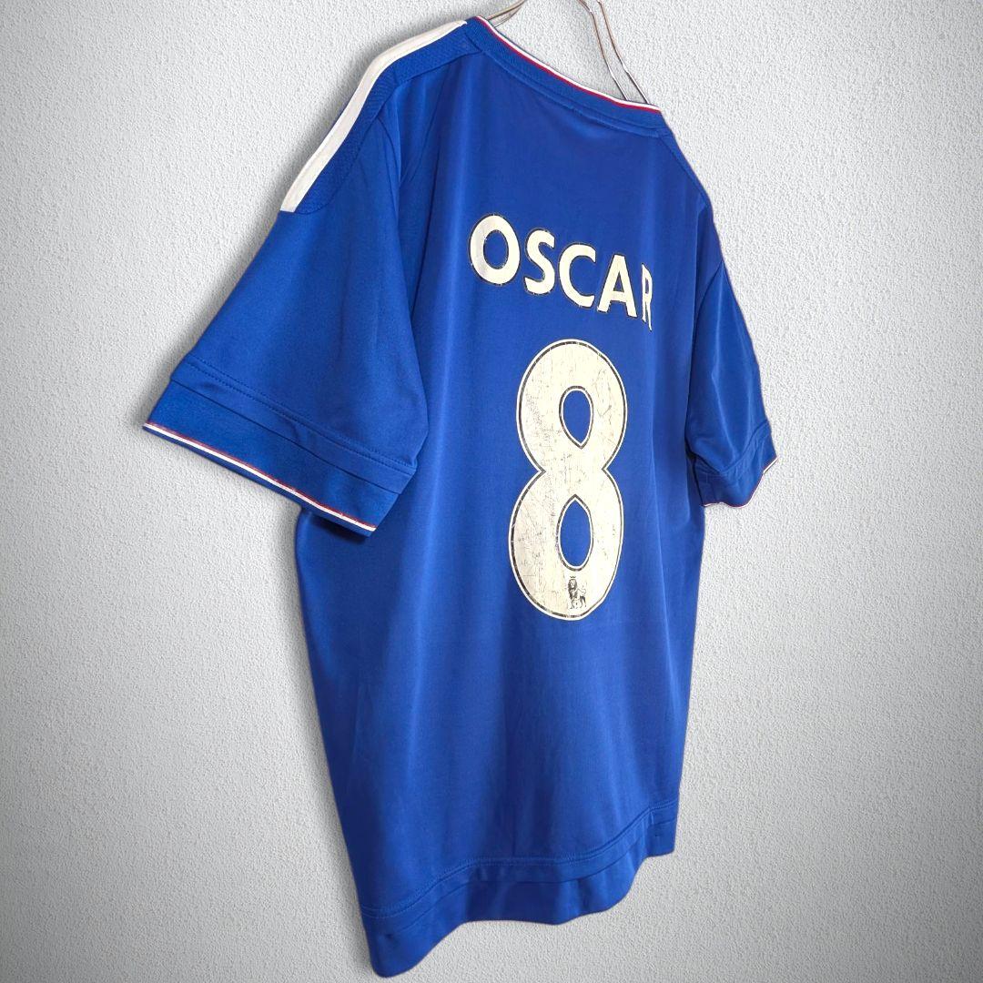 古着 サッカー ユニフォーム プレミア チェルシー オスカル ＃8 メンズL相当