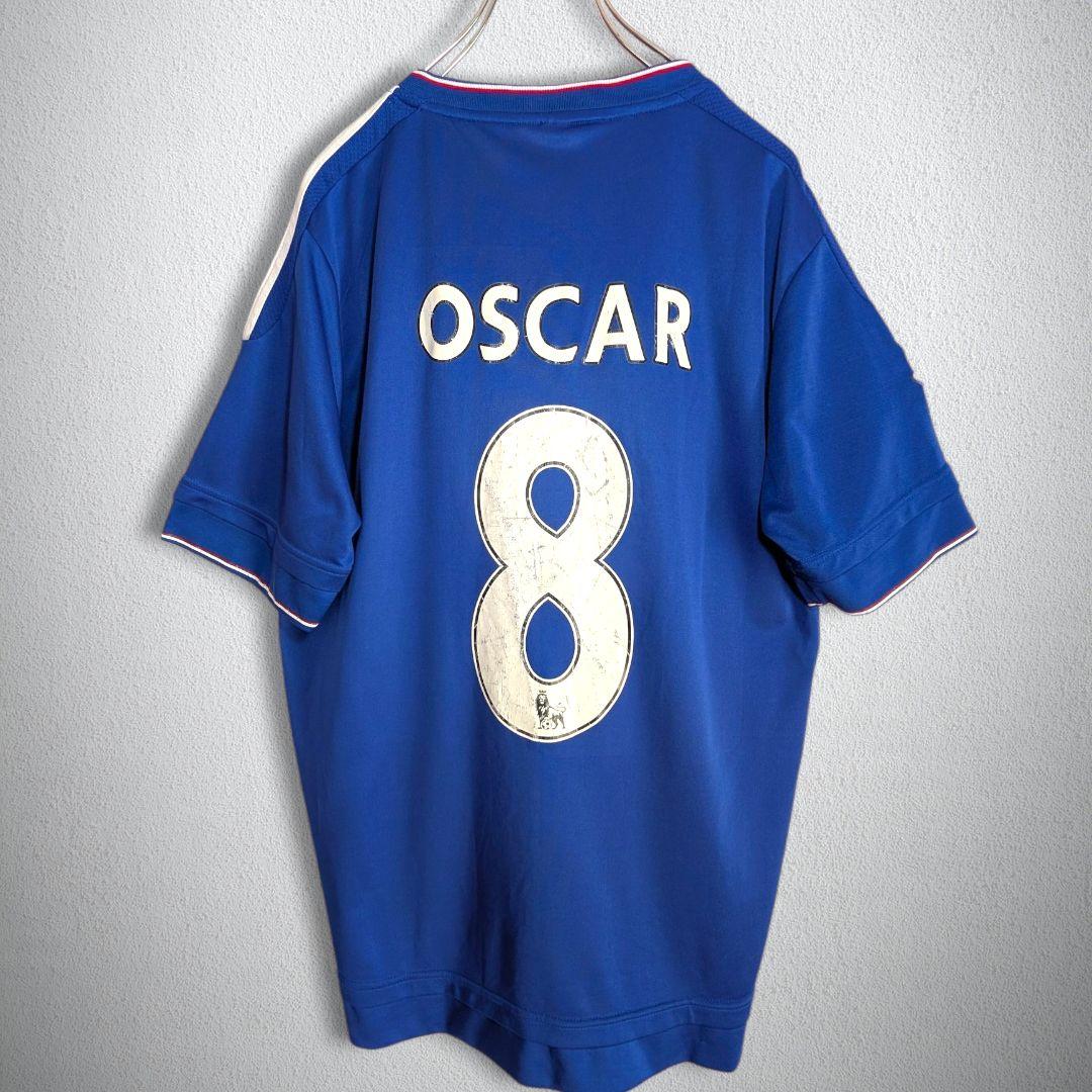 古着 サッカー ユニフォーム プレミア チェルシー オスカル ＃8 メンズL相当