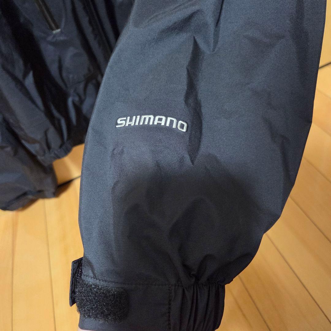 【美品】シマノGORE-TEX Paclite　3L ショート丈　ブラック