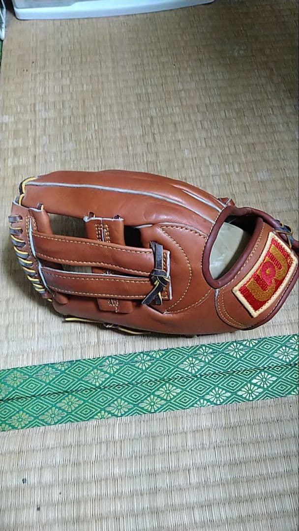 LJ Professional 硬式グローブ　左投げ　 ブラウン