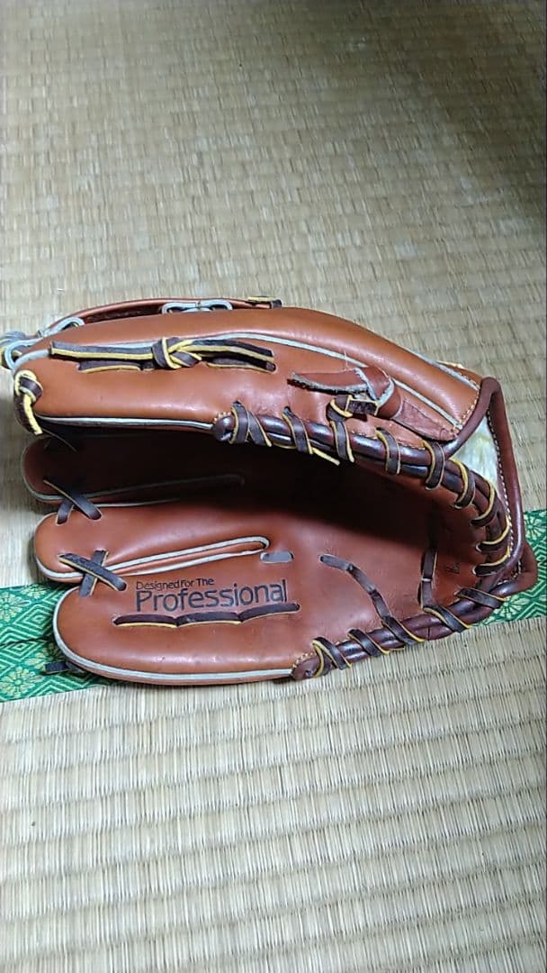 LJ Professional 硬式グローブ　左投げ　 ブラウン